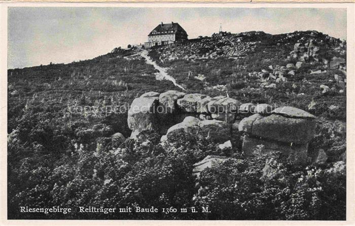 Reiftraegerbaude Schronisko na Szrenicy PL Bergbaude im Riesengebirge