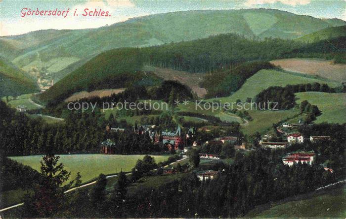 Goerbersdorf  Sokolowsko Schlesien PL Panorama