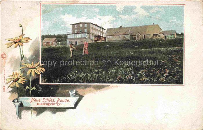 Neue-Schlesische-Baude Schronisko-Na Hali-Szrenickiej PL Neue Bergbaude im Riese