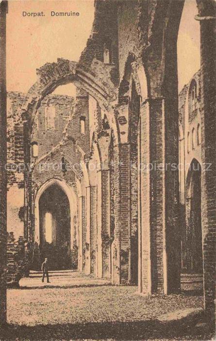 Dorpat Tartus Tartu Estonia Domruine