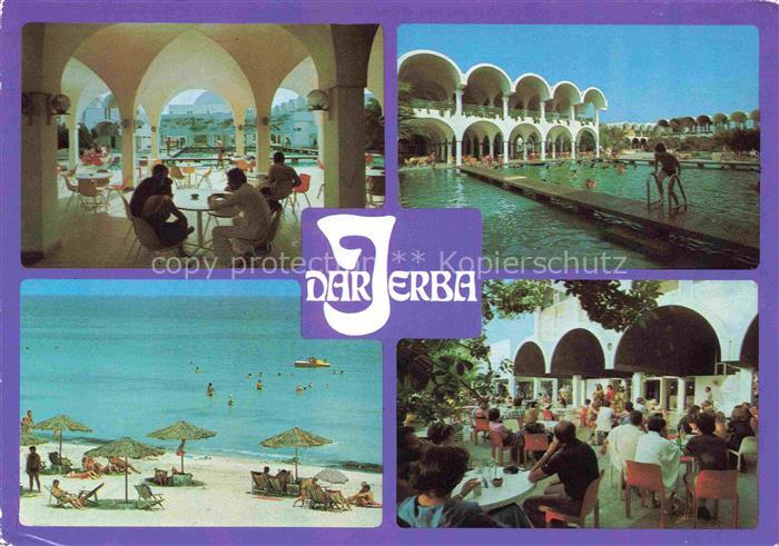 Jerba Djerba Tunesie Hôtel Dar Jerba Restaurant Piscine Plag