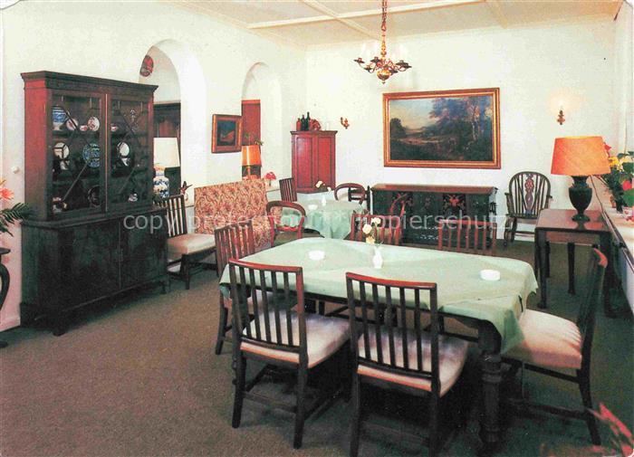 Gluecksburg  Ostseebad Central-Café Gastraum