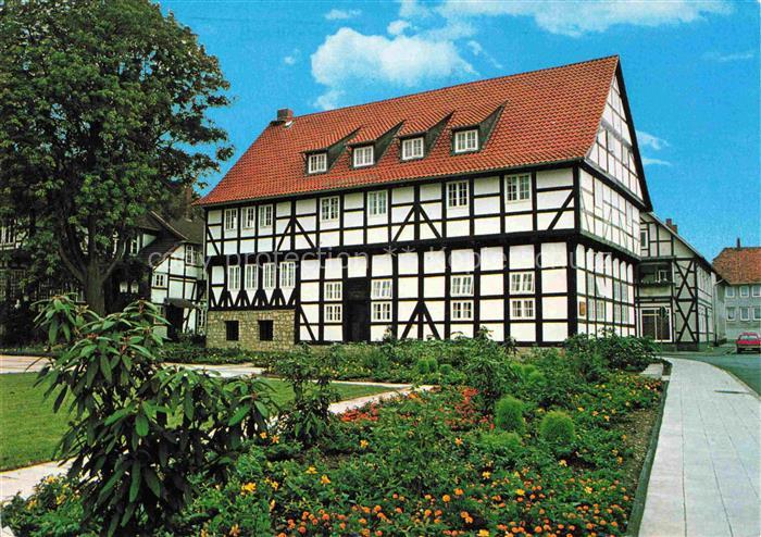 Bad SALZGITTER Gutshaus des Unterhofes von Kniestedt 16. Jdht. Fachwerkhaus