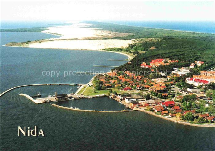 Nida Lithuania Fliegeraufnahme