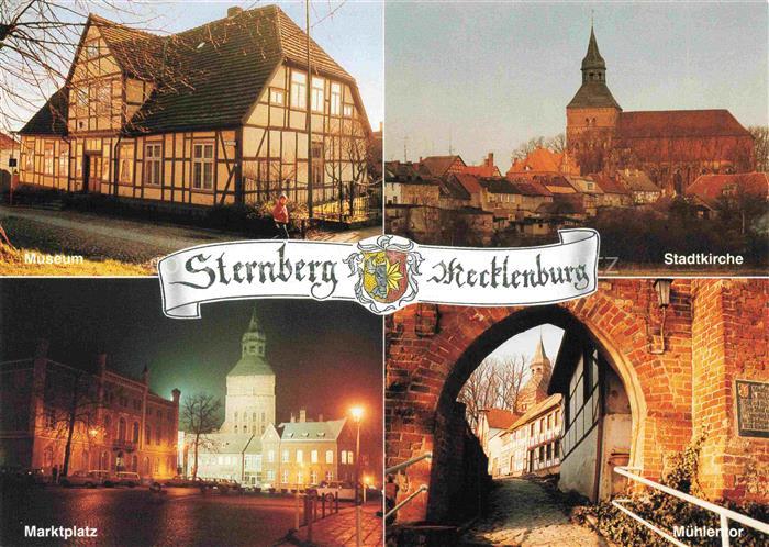 Sternberg Mecklenburg Parchim Museum Stadtkirche Marktplatz Muehlentor