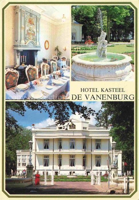 Voorthuizen Barneveld NL Hotel Kasteel de Vanenburg Festtafel Brunnen