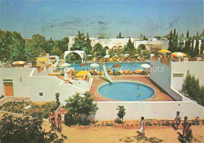 Hammamet Tunesie Hotel les Orangers Piscine