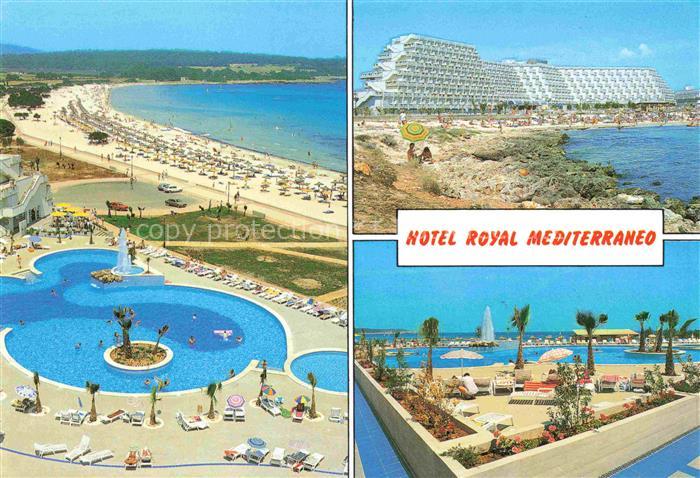 S Illot Mallorca Hotel Royal Mediterraneo Playa de Sa Coma Piscina