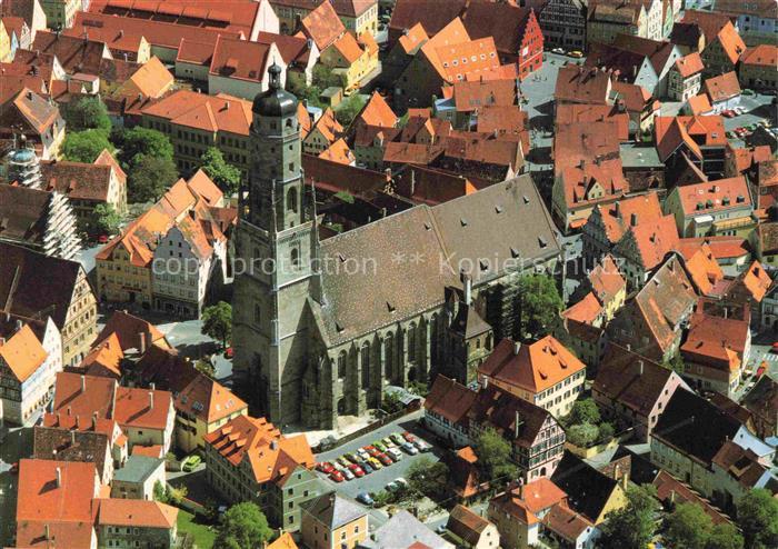 Noerdlingen St. Georgs-Kirche erbaut 15. Jdht.