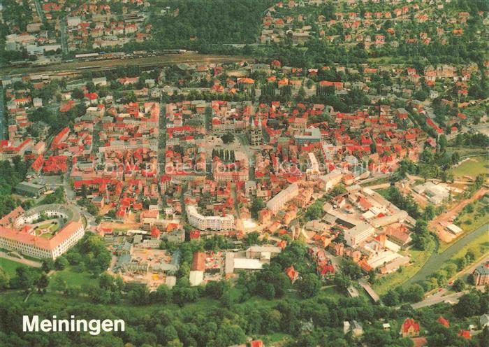 Meiningen Thueringen Stadtpanorama
