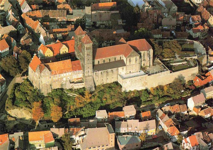 Quedlinburg Harz Stifts- und Schlosskirche Postkarten Nr. 6032