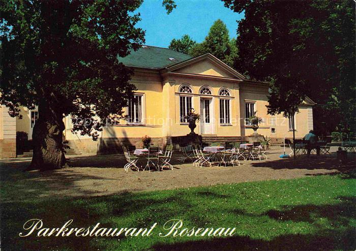 Roedental COBURG Bayern Parkrestaurant Rosenau Garten