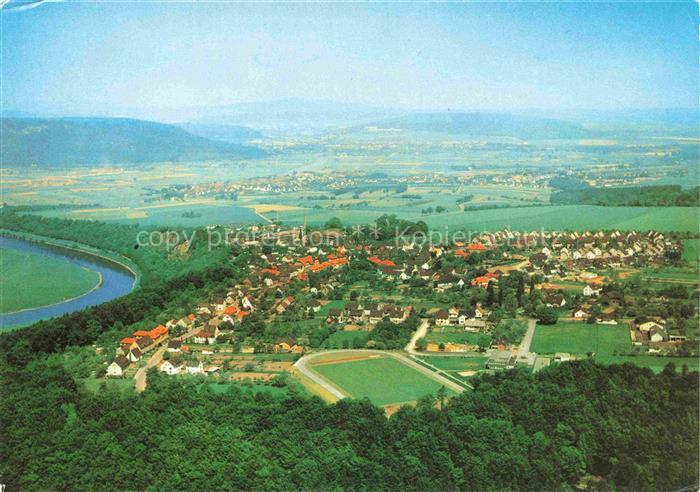 Fuerstenberg  Weser Panorama Luftkurort