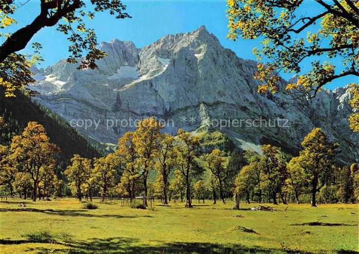 Grosser Ahornboden Karwendel Tirol Landschaftspanorama