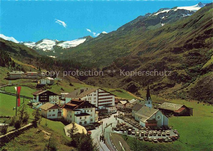 Obergurgl Ober-Gurgl Soelden oetztal Imst Tirol AT Panorama hoechstgelegenes Kir