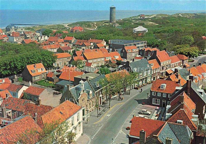 Domburg Zeeland NL Luchtopname Badstrand