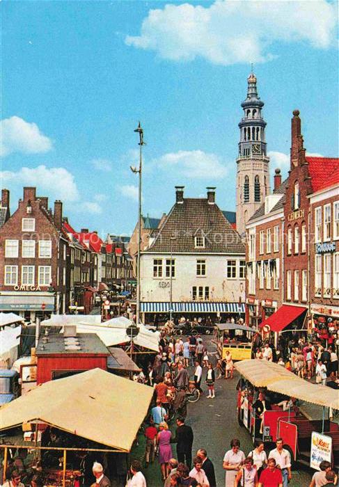 Middelburg  Zeeland NL Markt Stadtzentrum