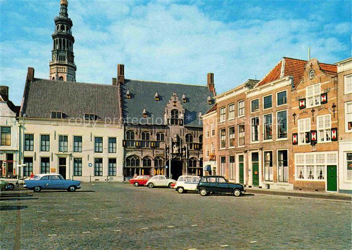 Middelburg  Zeeland NL Damplein met Gistpoort