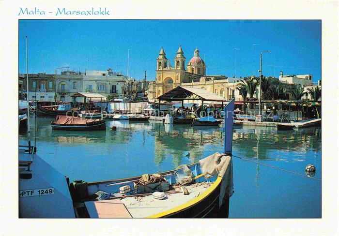Marsaxlokk Malta Hafen