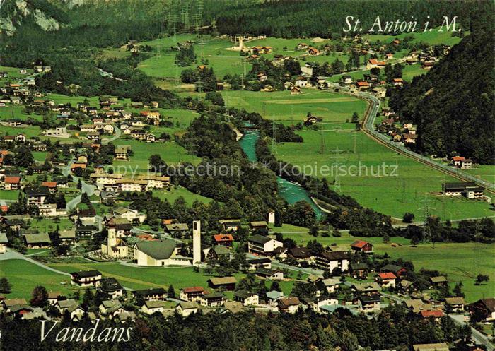 Vandans Vorarlberg AT und St. Anton im Montafon