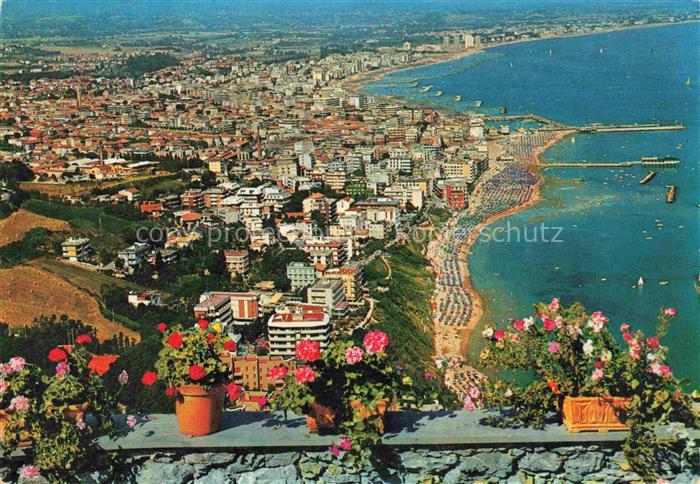 RICCIONE RIMINI IT Kuestenpanorama