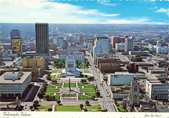 Indianapolis Indiana USA Stadtpanorama