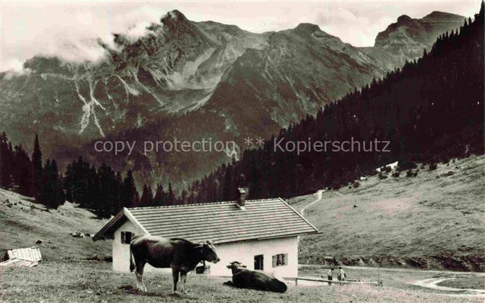 Kruen Garmisch-Partenkirchen Fischbach-Alm mit Soiernspitze