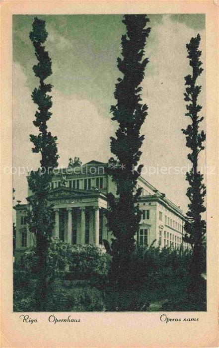 RIGA Latvia Opernhaus
