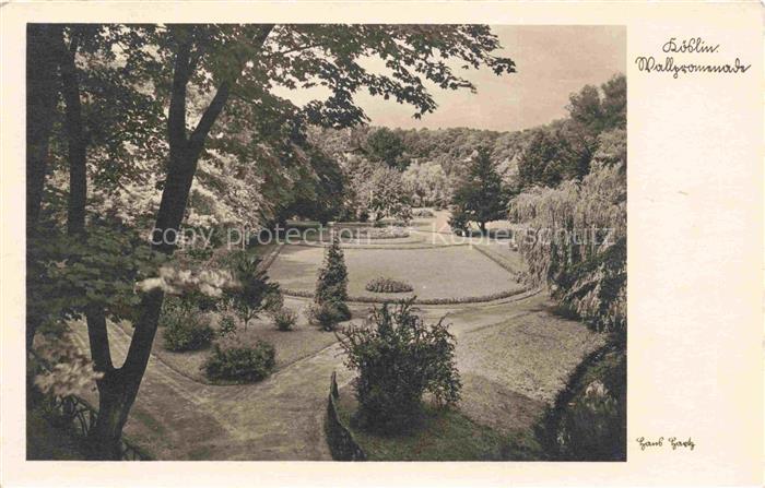 Koeslin Pommern Koszalin PL Wallpromenade