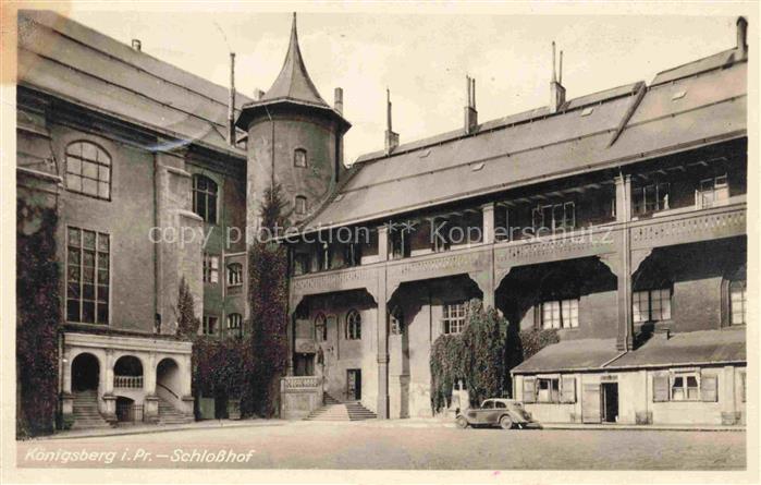 KoeNIGSBERG  Ostpreussen Kaliningrad RU Schlosshof