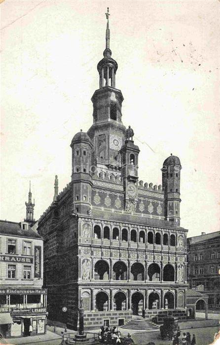 Posen  POZNAN PL Rathaus