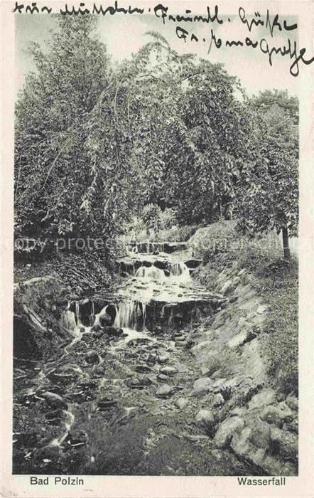 Bad Polzin Polczyn-Zdroj PL Wasserfall