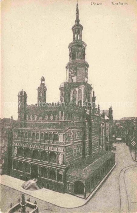 Posen  POZNAN PL Rathaus