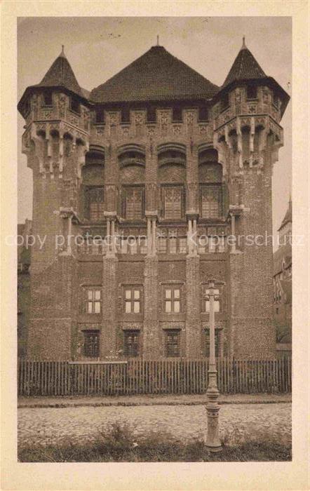 Marienburg   Westpreussen MALBORK PL Hochmeister-Palast Erbauer Niclaus Fellenst