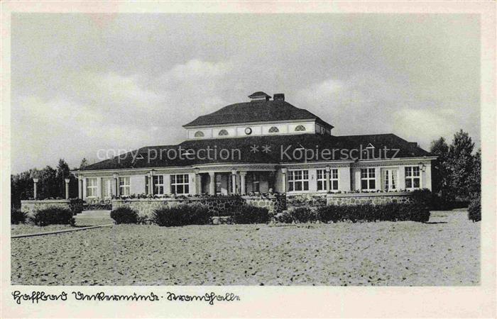 ueckermuende Ueckermuende Mecklenburg Vorpommern Strandhalle