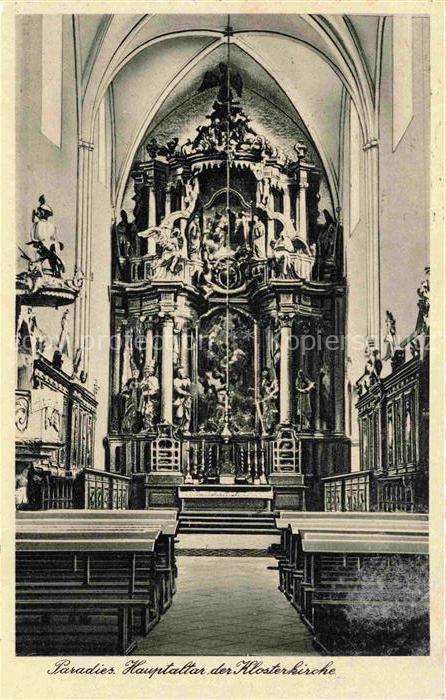 Jordanowo Jordan Schwiebus Swiebodzin PL Hauptaltar der Klosterkirche