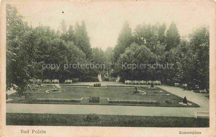 Bad Polzin Polczyn-Zdroj PL Konzertplatz