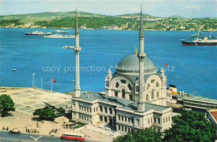 ISTANBUL Constantinopel TK Dolmabahce Mosque Moschee