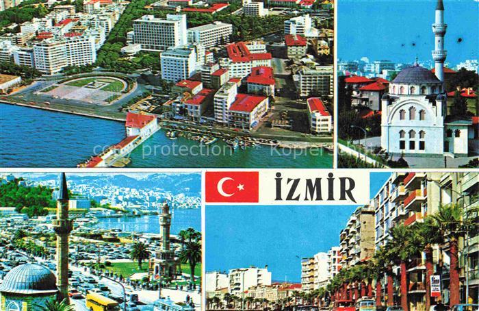 Izmir Smyrne Smyrna TK Luftaufnahme Moschee Stadtzentrum