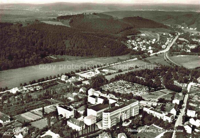 Hemer NRW Fliegeraufnahme