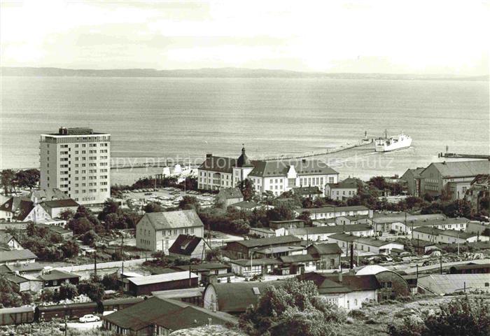 SAssNITZ Ostseebad Ruegen Panorama Blick aufs Meer