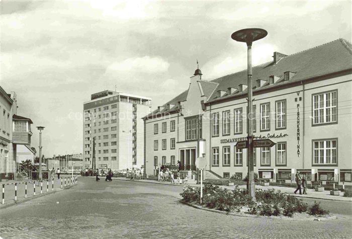 SAssNITZ Ostseebad Ruegen Seemannsheim Jahn Schehr und Ruegen-Hotel