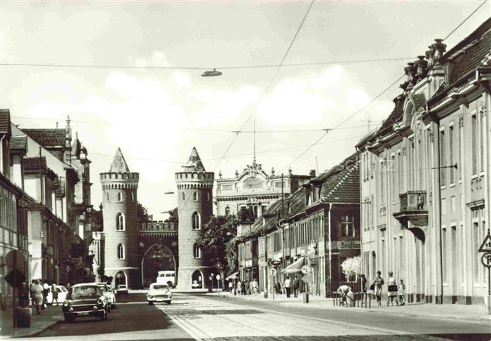 POTSDAM CITY Friedrich-Ebert-Strasse und Nauener Tor
