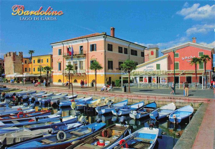 Bardolino Lago di Garda IT Hafen Yachtbar Hotels