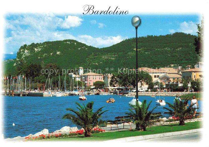 Bardolino Lago di Garda IT Uferpromenade am Gardasee
