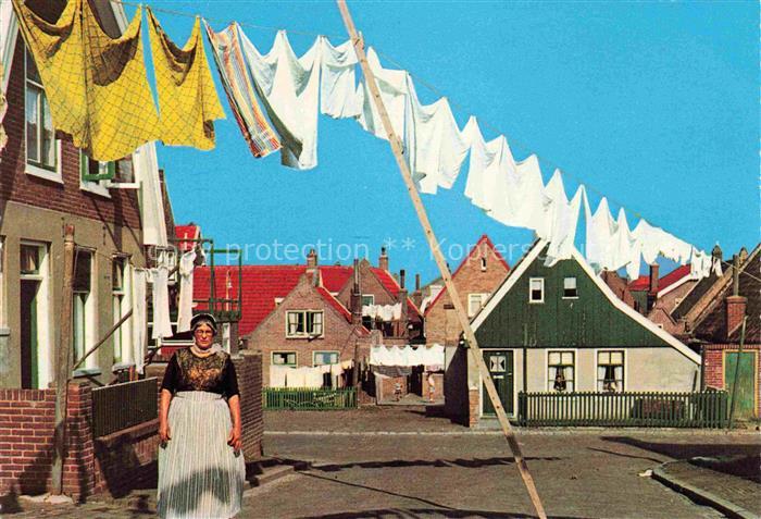 Urk Flevoland NL Wasdag Waschtag