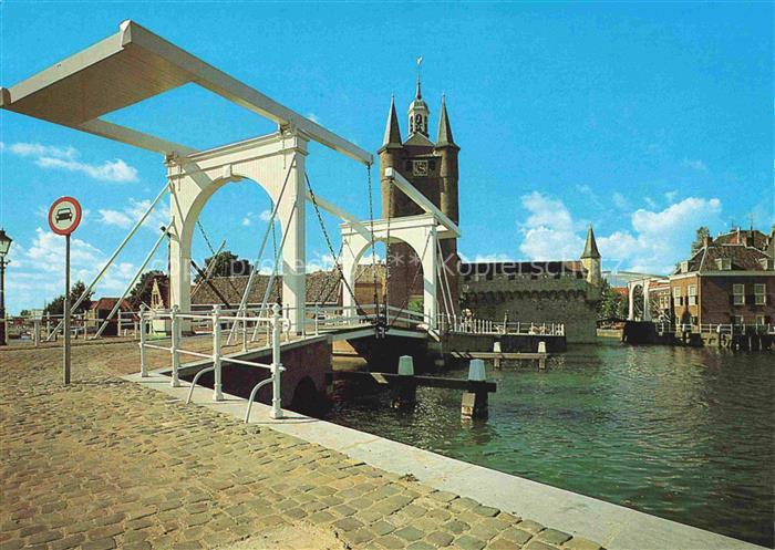 Zierikzee Zierickzee Zeeland NL Zuidhavenpoort met ophaalbrug