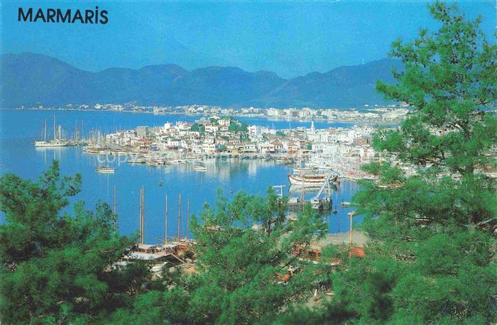 Marmaris TK Kuestenpanorama Hafen