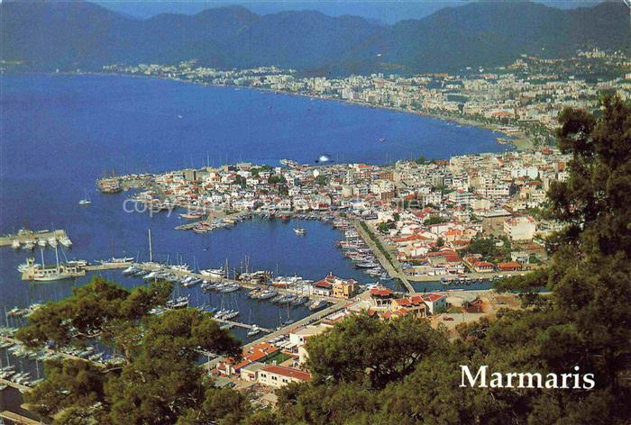 Marmaris TK Kuestenpanorama Hafen