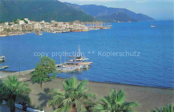 Marmaris TK Kuestenpanorama Hafen